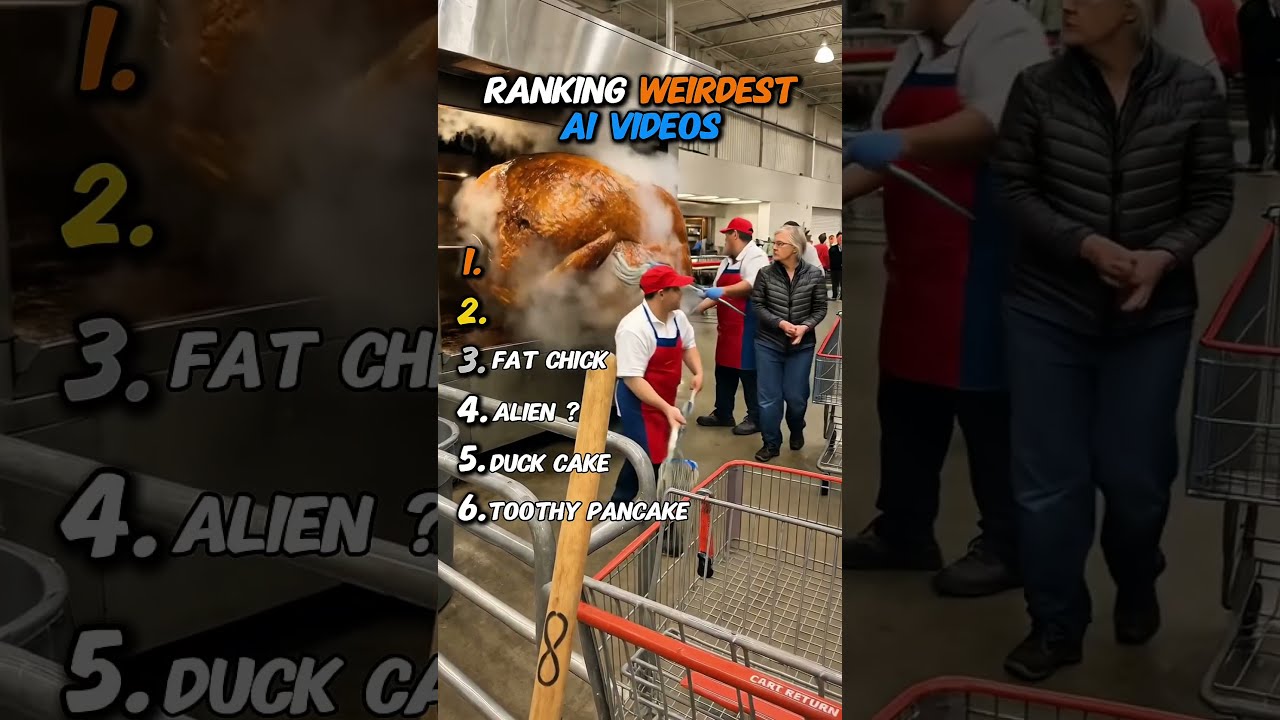 Ranking Weirdest Ai Videos Shorts