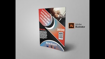 Adobe illustrator Tutorial - Flyer business brochure design