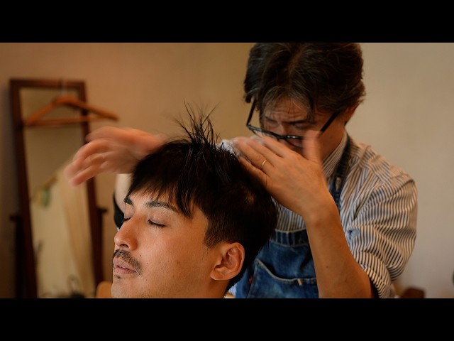 Experience the one-of-a-kind "Idaten Shampoo" by a master barber at  "CURARE 1968 you-wrap"