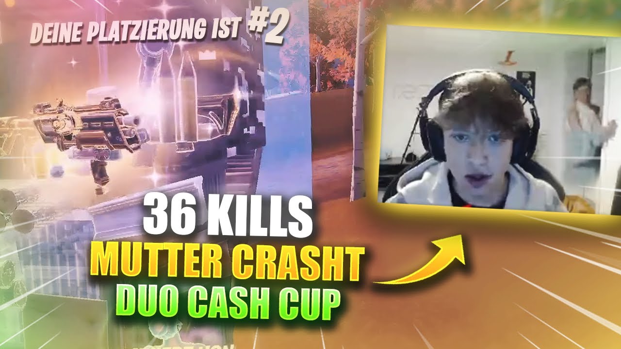 36 KILLS UND REZONS MUTTER CRASHT 💀 Duo Cash Cup Quals
