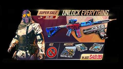 FPS Anti Terrorist Squad Counter Terrorist /Special IOS commando Strike FPS shooting gameplay part 1