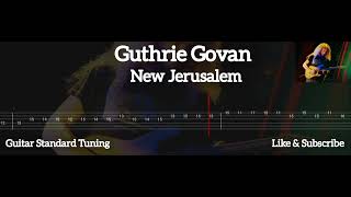 Guthrie Govan - New Jerusalem ( Tab Guitar )