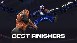 30 Minutes Of The Best Finishers In Wwe 2K23