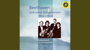 String Quartet in E-Flat Major, Op. 7 No. 1, P. 266: II. Menuetto. Allegretto