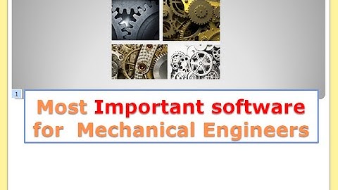 Top five software mechanical engineer should know or learn
