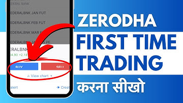 Zerodha Me FIRST TIME Trading Kaise Kare? Zerodha Trading Tutorial For Beginners