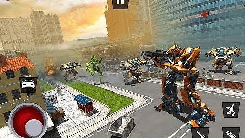 Multi Robot Transform Battle Air Jet Robot Games | Amazing Robot Transform Battle Android GamePlay