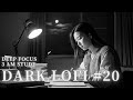 Dark Academia Lofi Study Music 🌙 Late Night Focus [Slowed + No Rain] Vol.20