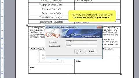 How to Apply Digital Signatures in Word 2003 documents