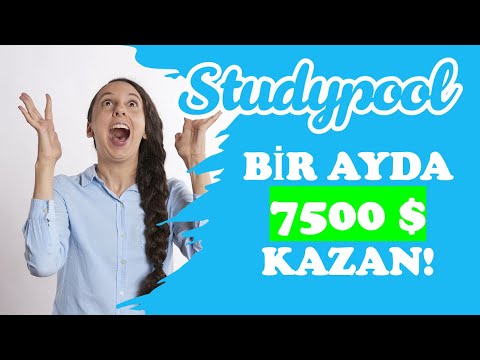 BİR AYDA 7500 $ KAZAN! DERS NOTLARINI SAT KOLAYCA PARA KAZAN! 7500 DOLAR PER MONTH!!!