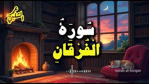 سورة الفرقان كاملة💛| الشيخ عمر الشلبي