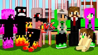 FAMILIA ATHOS vs FAMILIA CADRES en MINECRAFT