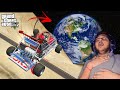 GTA 5 - MEGA MONSTER RAMP FROM SPACE | FUNNY MEGA RAMP EXPERIMENTS | GTA V GAMEPLAY