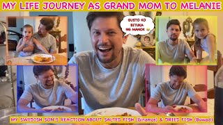 ASKING MY SWEDISH SON HOW HE LIKES FILIPINO FOOD  IN BISAYA // EATING SALTED & DRIED FISH // screenshot 4