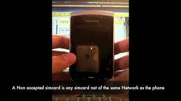 UNLOCK BLACKBERRY 9810 TORCH INSTANTLY - How to Unlock 9810 by MEP Unlock Code