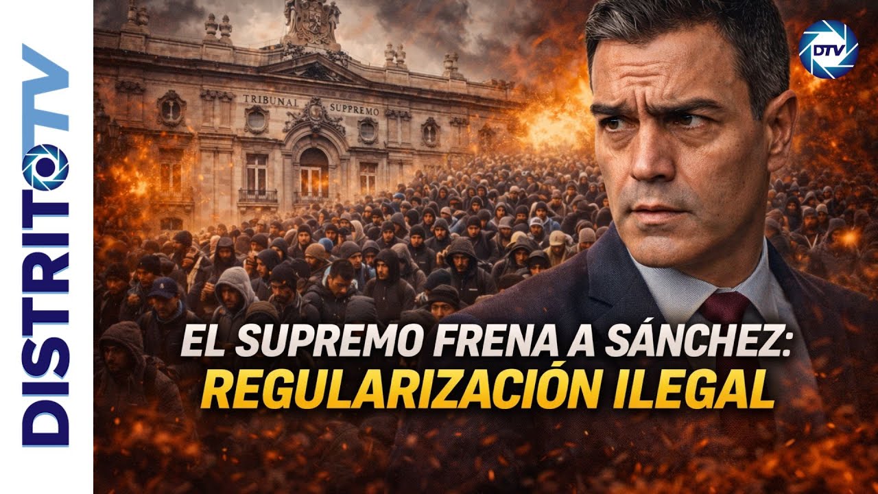 🔴MONCLOA TIEMBLA🔴 EL SUPREMO PUEDE TUMBAR LA REGULARIZACIÓN MASIVA DE SÁNCHEZ POR FRAUDE DE LEY
