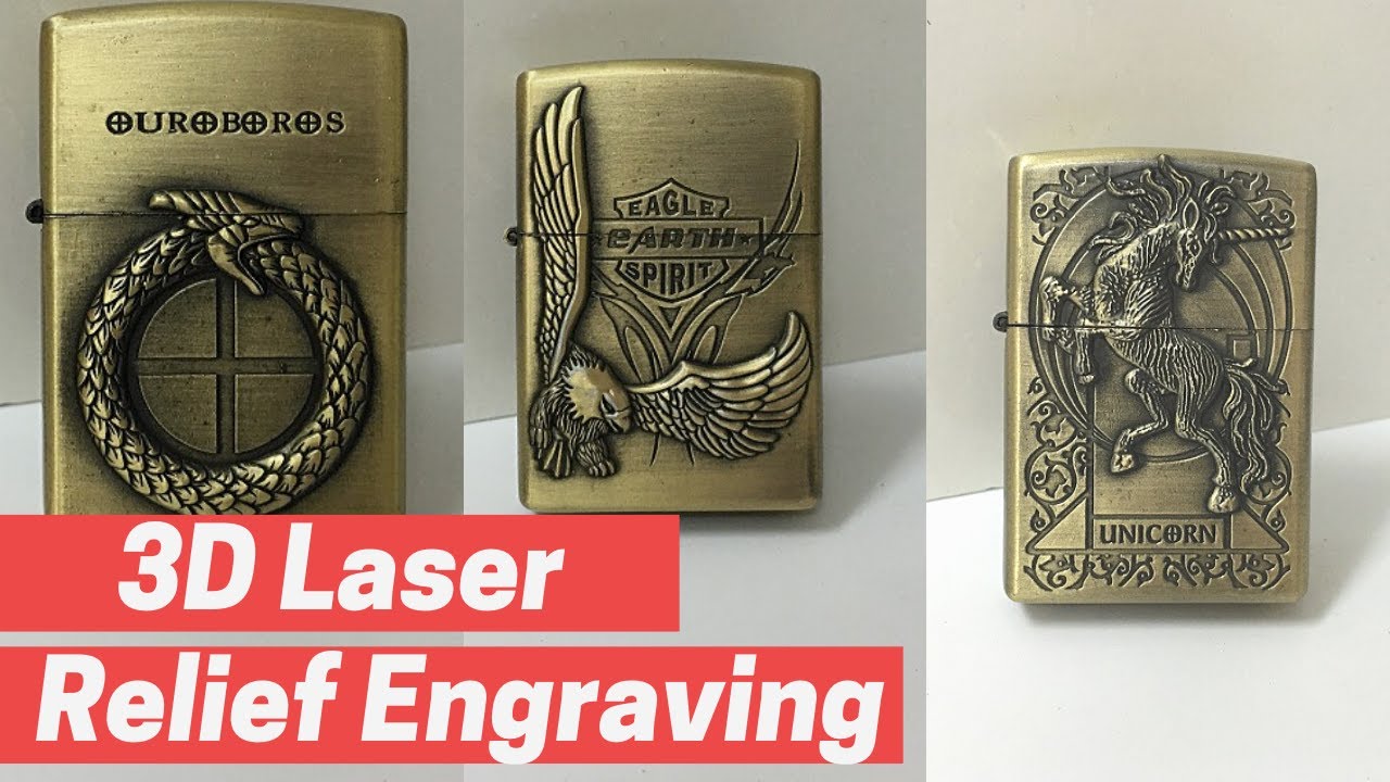 2.5D 3D Relief laser engraving machine Deep Engraving laser machine