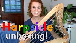 Harpsicle Unboxing! (featuring Jipsi the cat)