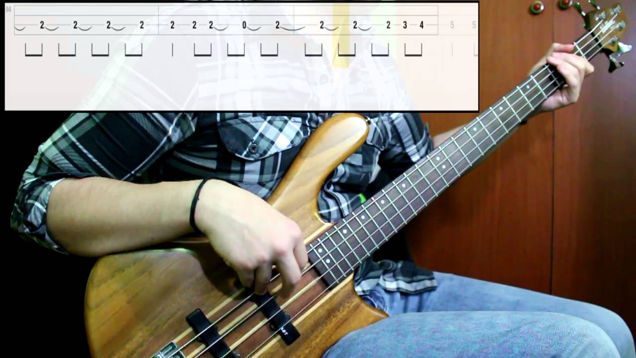 Radiohead There There (Bass Cover) (Play Along Tabs In Video) YouTube