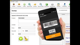 Usar celular como lector de código de barras y enviar al PC con BARCODE2WIN