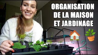 Organisation de la maison, semis et plans du potager ! 🥬