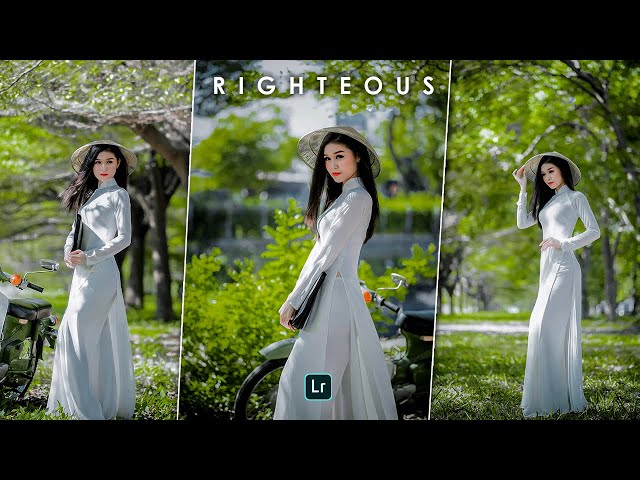 Lightroom Presets Free Download DNG & XMP │Righteous Preset│Green Lightroom Preset class=