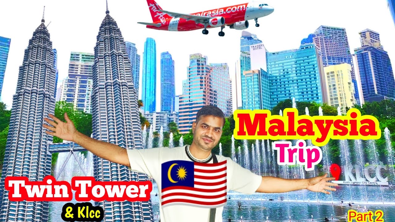 Malaysia Twin Towers  🇲🇾। KLCC Kuala Lumpur Travel vlog 2026 Hindi #malaysia #explore #india #tour 