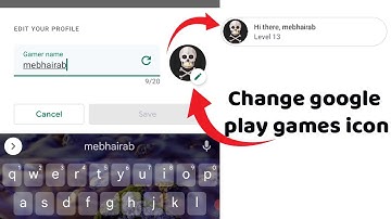 How to change google play gamer profile icon(picture).