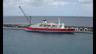 Shipspotter In Ponta Delgada, Sao Miguel, The Azores May 2016