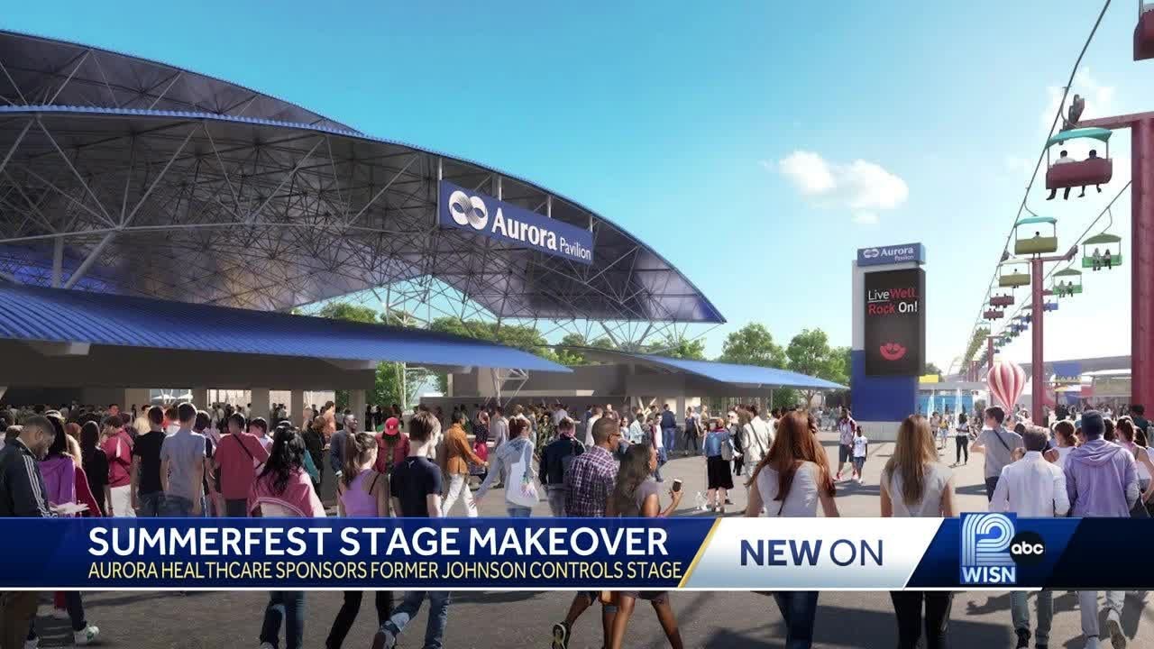 Upgraded 'Aurora Pavillion' to open at Summerfest grounds as part of