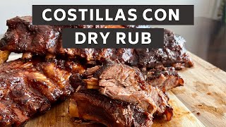 ¡Deliciosas y Jugosas Costillas de Cerdo con Dry Rub!