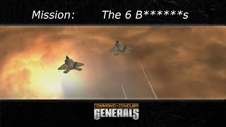 [C&C Generals]  The 6 B******s  Mission Map