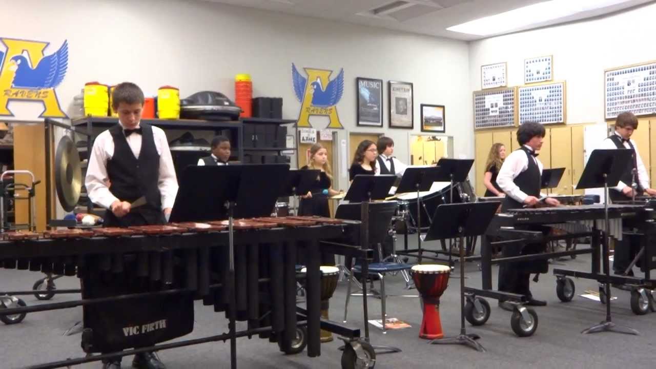 Woodrow Wilson Middle School Percussion 2013 Tampa Florida YouTube