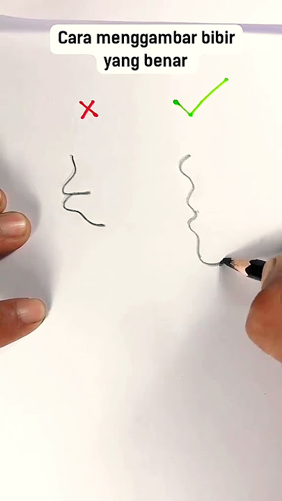 Cara menggambar wajah #art #gambar3d #drawing