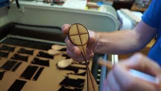 Laser Cutter Used To Create Templates for Wood Carving