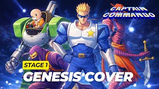 Captain Commando: Stage 1 [Sega Genesis / Mega Drive Cover]
