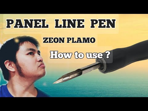 Panel Line pen Gunpla ปากกาคอแร้งใช้อย่างไร