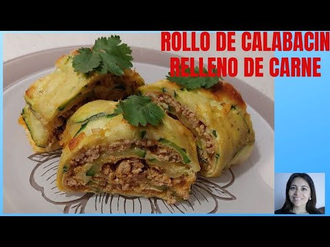 Video: Rollo De Calabacín Con Carne Picada: Una Receta Paso A Paso Con Fotos Y Videos