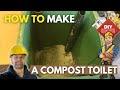How to Make a Compost Toilet from a Wheelie Bin | DIY
