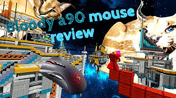 Bloody a90 mouse review (120+ cps!?)