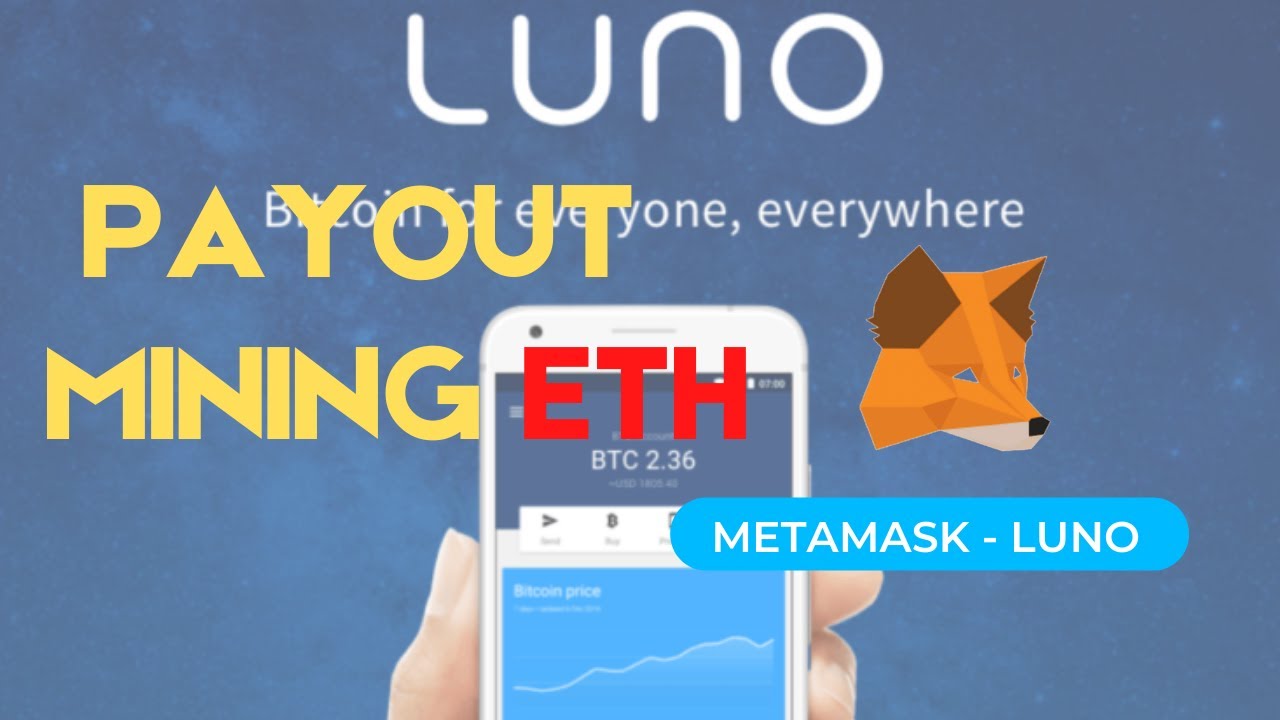 Weekly Payout Eth September 2021 How To Metamask To Luno Youtube