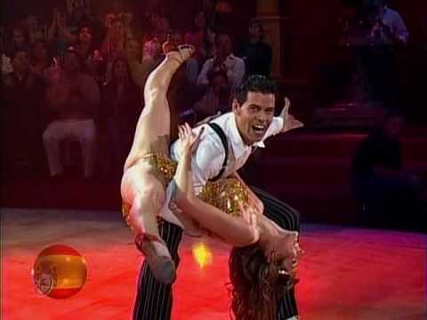 Baile inicial de Espaa: Raquel Ortega y Kim Sol (B...