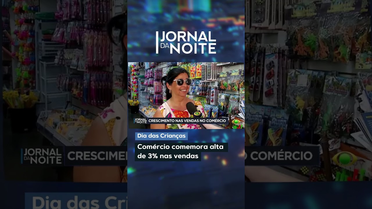 Comércio comemora alta  de 3% nas vendas