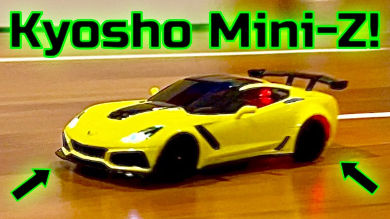 【訳あり】KYOSHO ミス・ウィリー コルベット MINI-Z Racer MR-04 RWD 20th ANNIVERSARY EDITION CHEVROLET