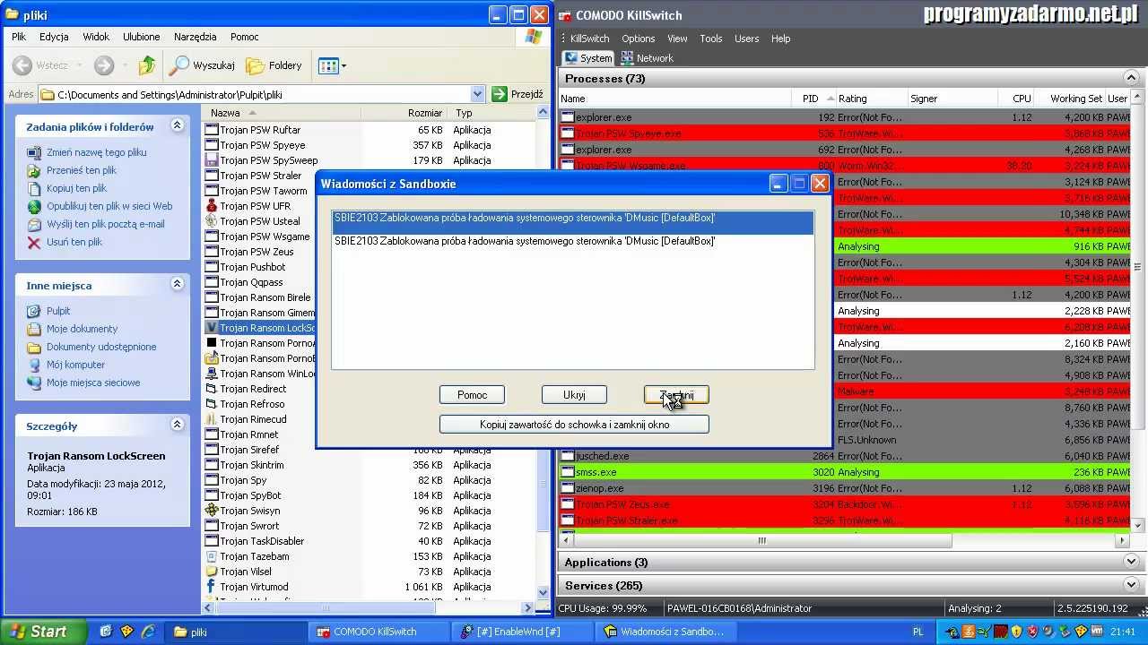 Sandboxie V 
