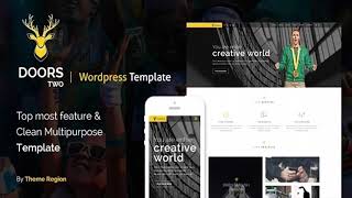 Doors Two - Multipurpose WordPress Theme | Themeforest Website Templates and Themes