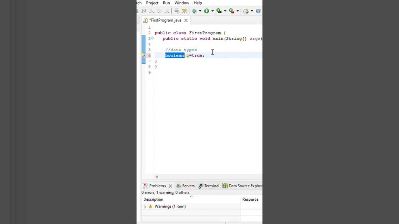 Java data types part 1 