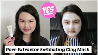 Philosophy Purity Made Simple Pore Extractor Exfoliating Clay Mask Review + Demo | Tracey Violet