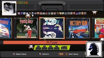 NEC PC Engine Core Grafx Mini - #6: R-Type