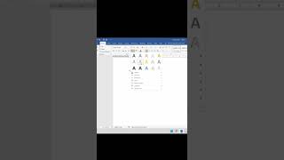 ✨ MS Word Shadow Text Effect | Amazing Trick 🔥 #tipsandtricks #winword #msword